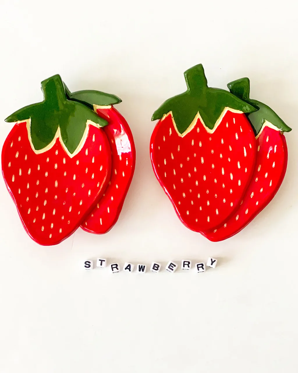 SMO Ceramics Dish Strawberry Clearance