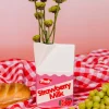 ban.do Strawberry Milk Vase New
