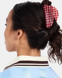 Chunks Suki Claw - Red Plaid Online