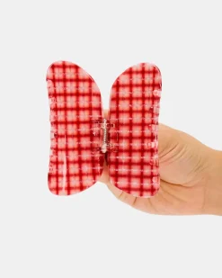 Chunks Suki Claw - Red Plaid Online