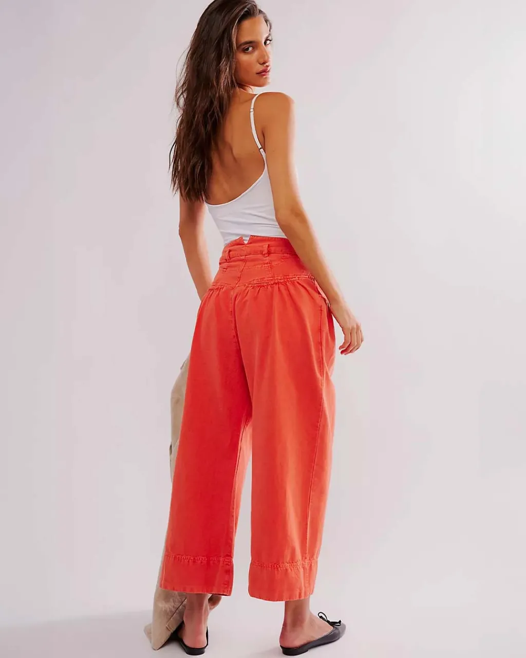 Free People Sweet Talk Chino Pants - Red Mango Sale