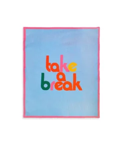 ban.do Take It Easy! Cozy Blanket - Take a Break Hot