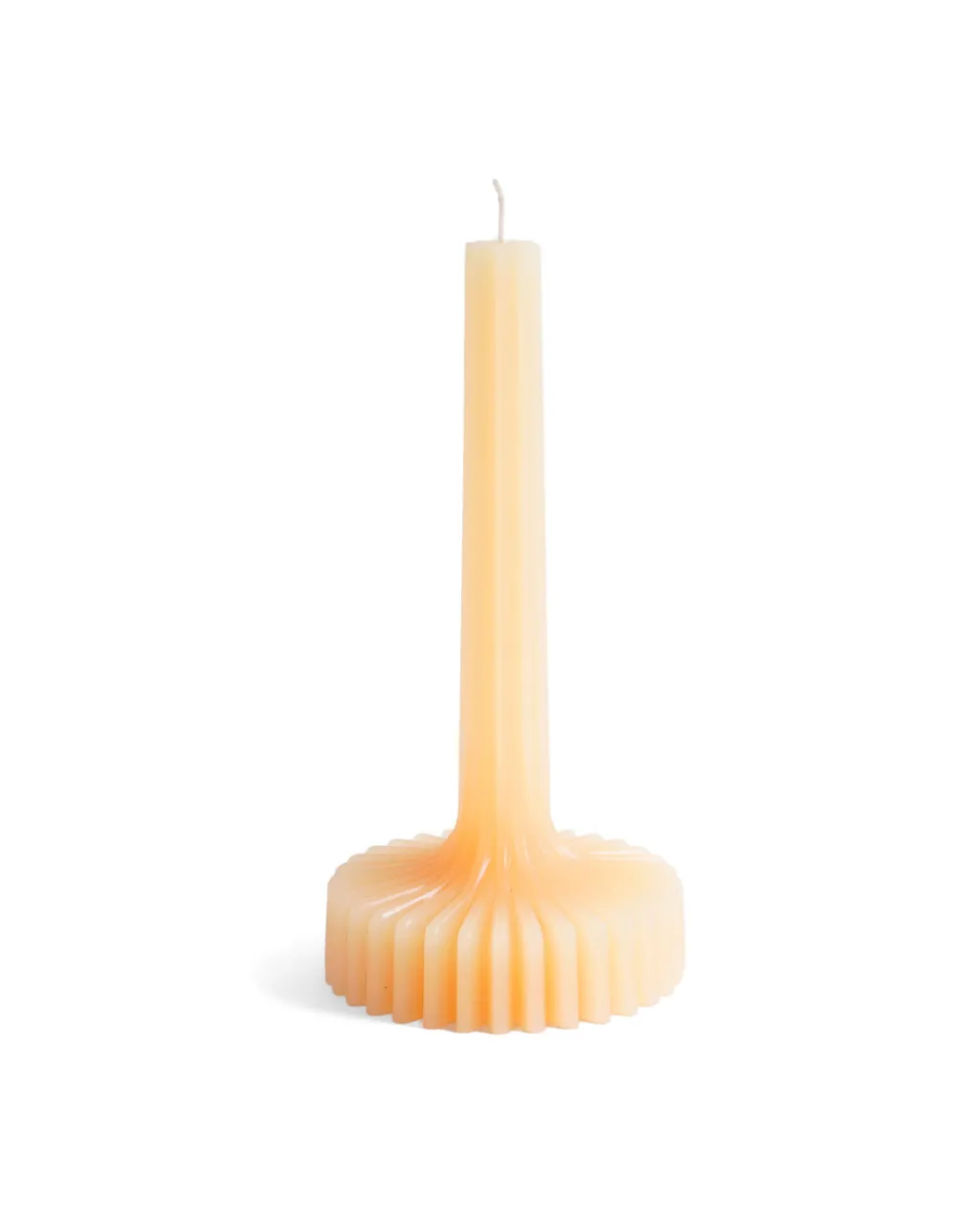 Helio Ferretti Co Tall Decorative Candle - Beige Hot
