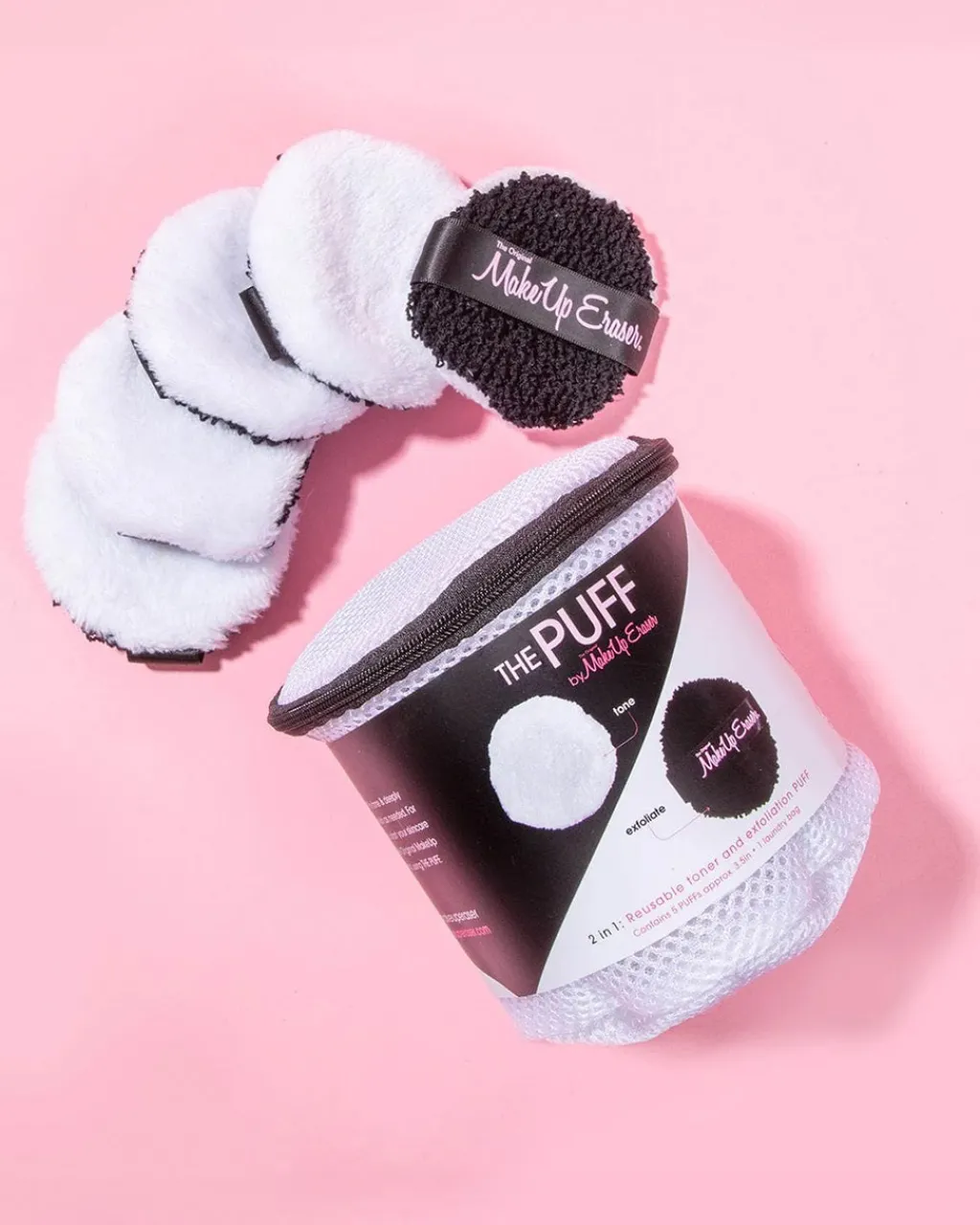 MakeUp Eraser The Puff: Tone & Deeply Exfoliate - Set of 5 Outlet