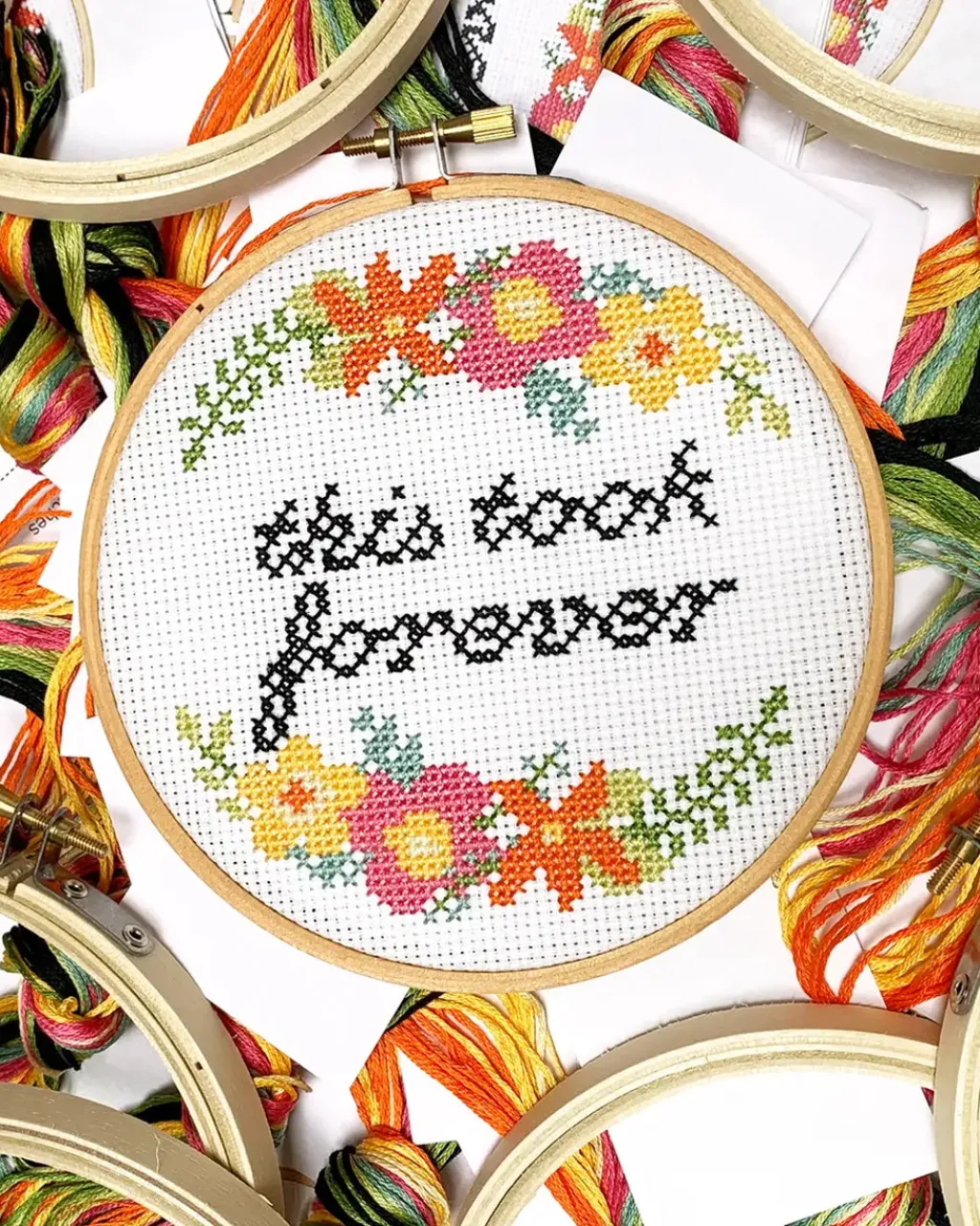 The Stranded Stitch Cross Stitch Kit This Took Forever Outlet