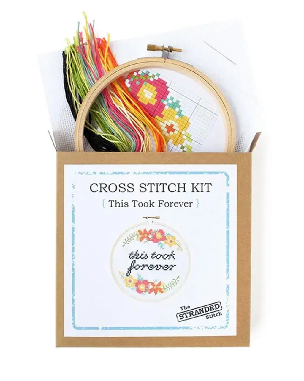 The Stranded Stitch Cross Stitch Kit This Took Forever Outlet