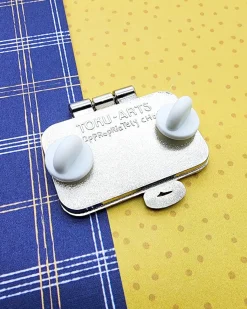 Toku Arts Tightly Packed Sardines Enamel Pin