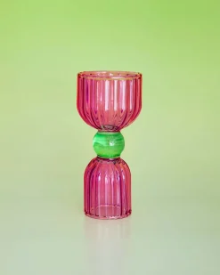 ban.do Tipsy Turvy Double Shot Glass - Pink Sale