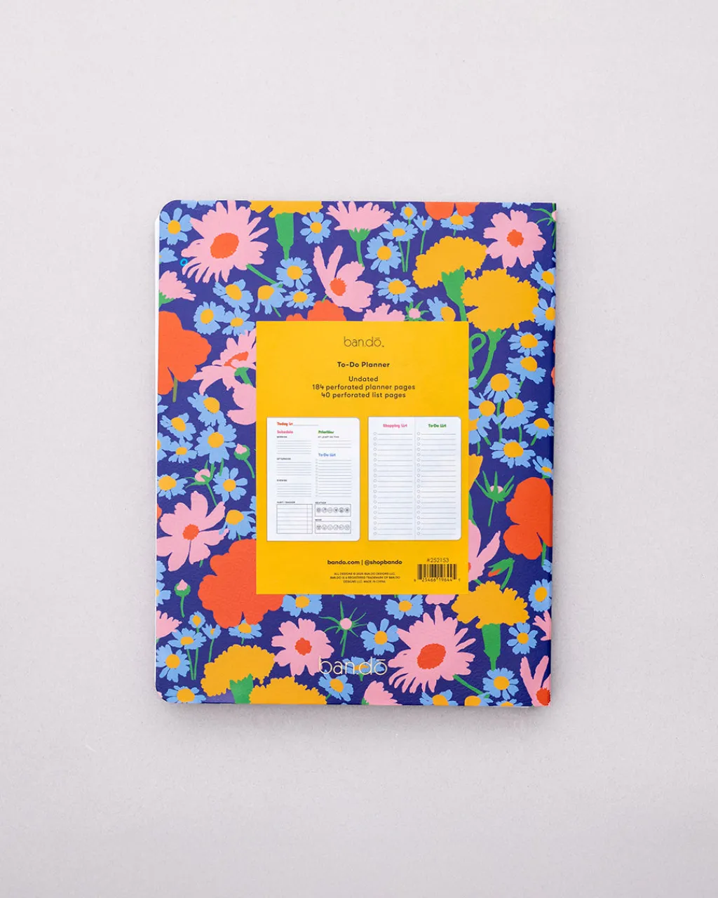 ban.do To Do Planner - Blue Floral Sale