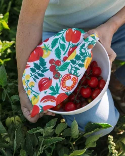 Paper Farm Press Tomato Vine Bowl Cover Set Sale