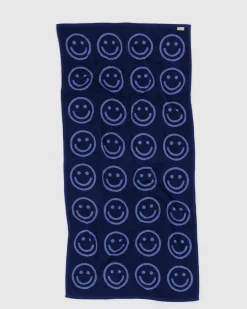 Baggu Towel - Blue Happy