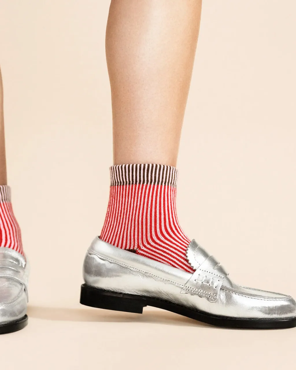 Hansel From Basel Umbrella Short Crew Socks - Pink Online
