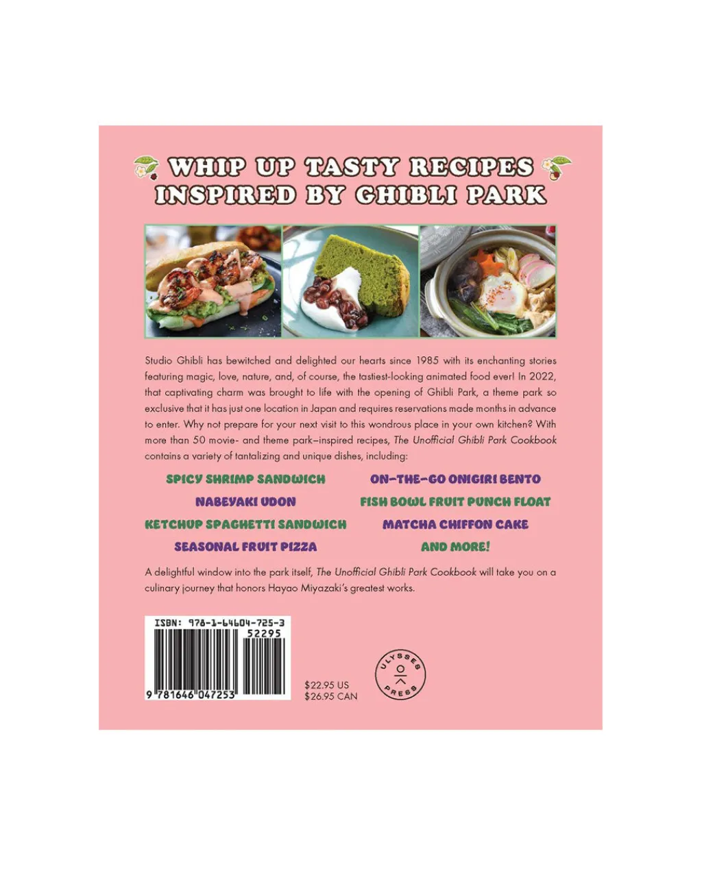 Andy Cheng Unofficial Ghibli Park Cookbook Online