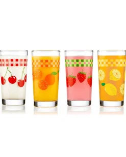 Libbey Vintage Juice Glasses - Set of 4