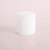 Capri Blue Volcano White Opal Gilded Faceted Jar Best