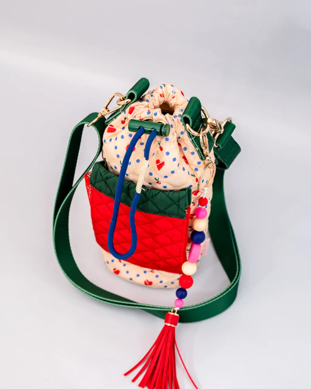 ban.do Water Bottle Sling - Cherry Hearts New