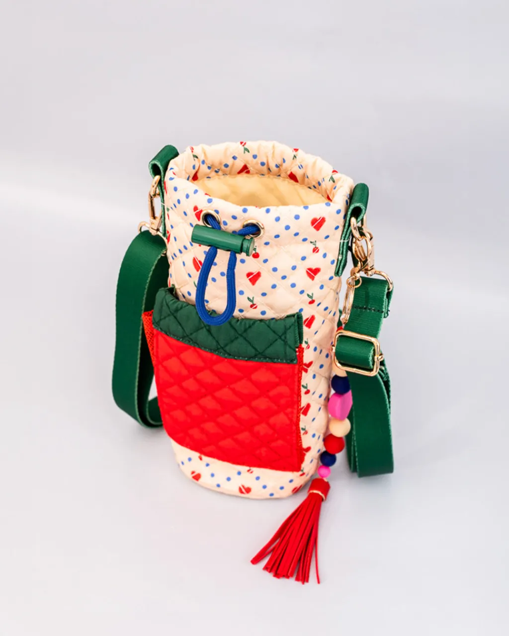 ban.do Water Bottle Sling - Cherry Hearts New
