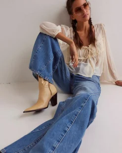Free People We The Free Eden High Slouchy Jeans - Homefree Best