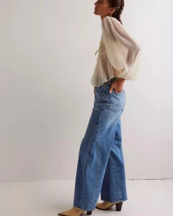 Free People We The Free Eden High Slouchy Jeans - Homefree Best