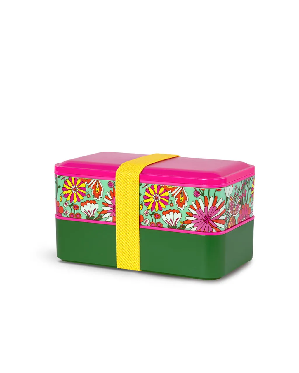 ban.do What's For Lunch? Stacking Lunch Box Set - Magic Garden Mint New