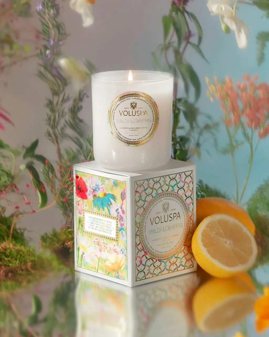 Voluspa Wildflowers Classic Candle Sale