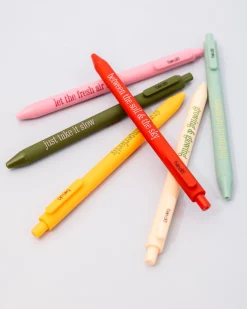 ban.do Write On Gel Pen Set - Garden Sayings Discount