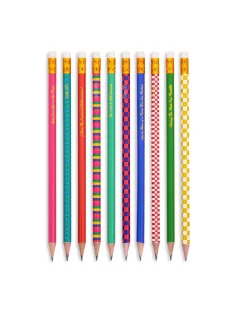 ban.do Write On Pencil Set - Most Fun Possible New
