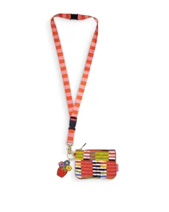 ban.do Zip ID Lanyard - Black Stripe Sale